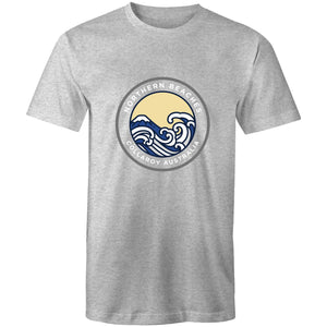 Mens Cotton T-Shirt Northern Beaches Collaroy logo - Lost Manly Shop
