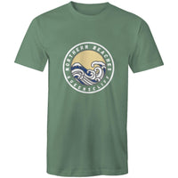 AS Colour Staple - Mens T-Shirt Queenscliff logo front - Lost Manly Shop
