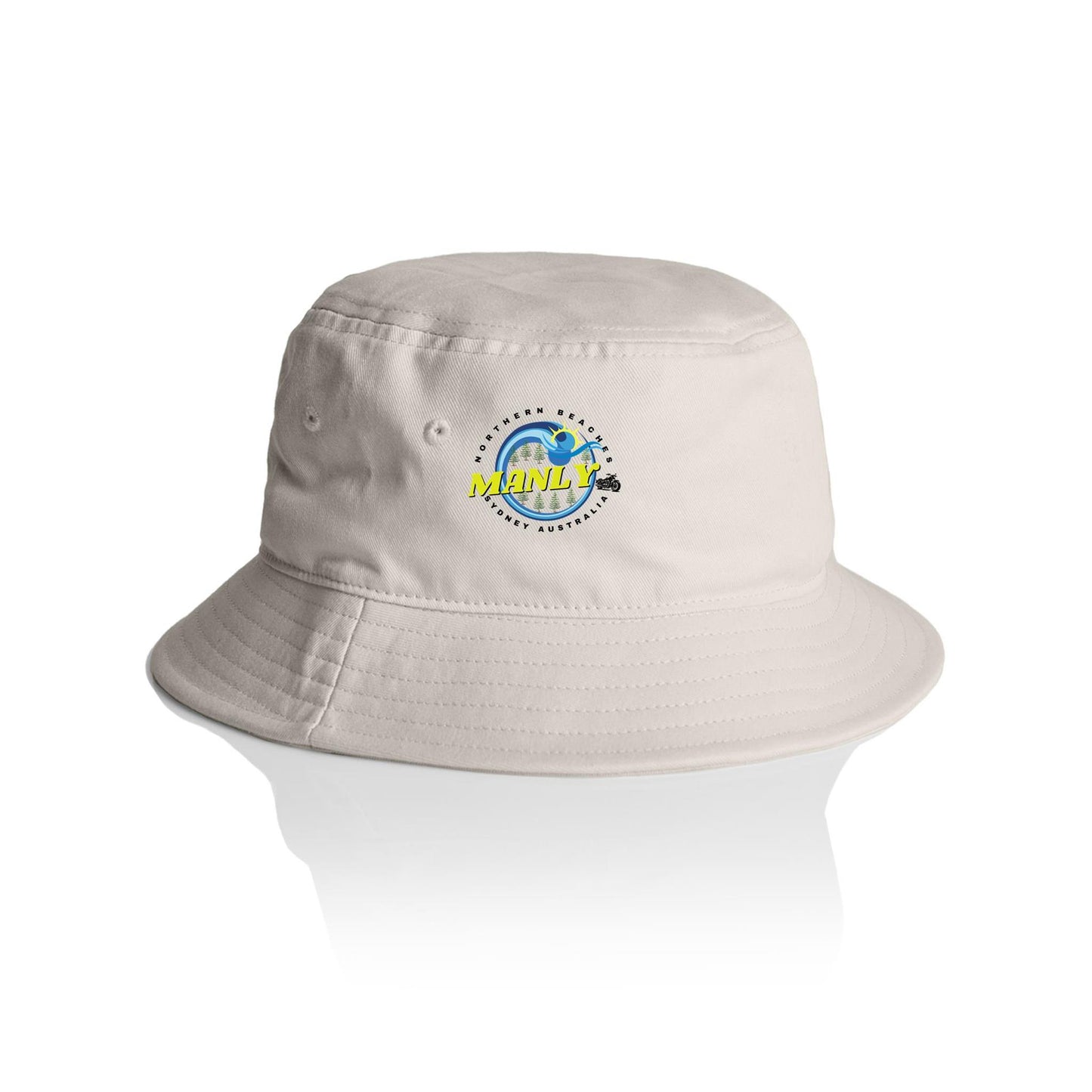 Lost Manly custom logo The Manly Barry AS Colour Bucket Hat - Lost Manly Shop