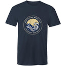 Mens Cotton T-Shirt Northern Beaches Collaroy logo - Lost Manly Shop