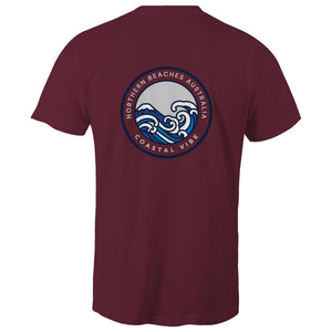 Coastal Vibe Northern Beaches Sydney Australia Printed Logo T-Shirt Ogo Merch
