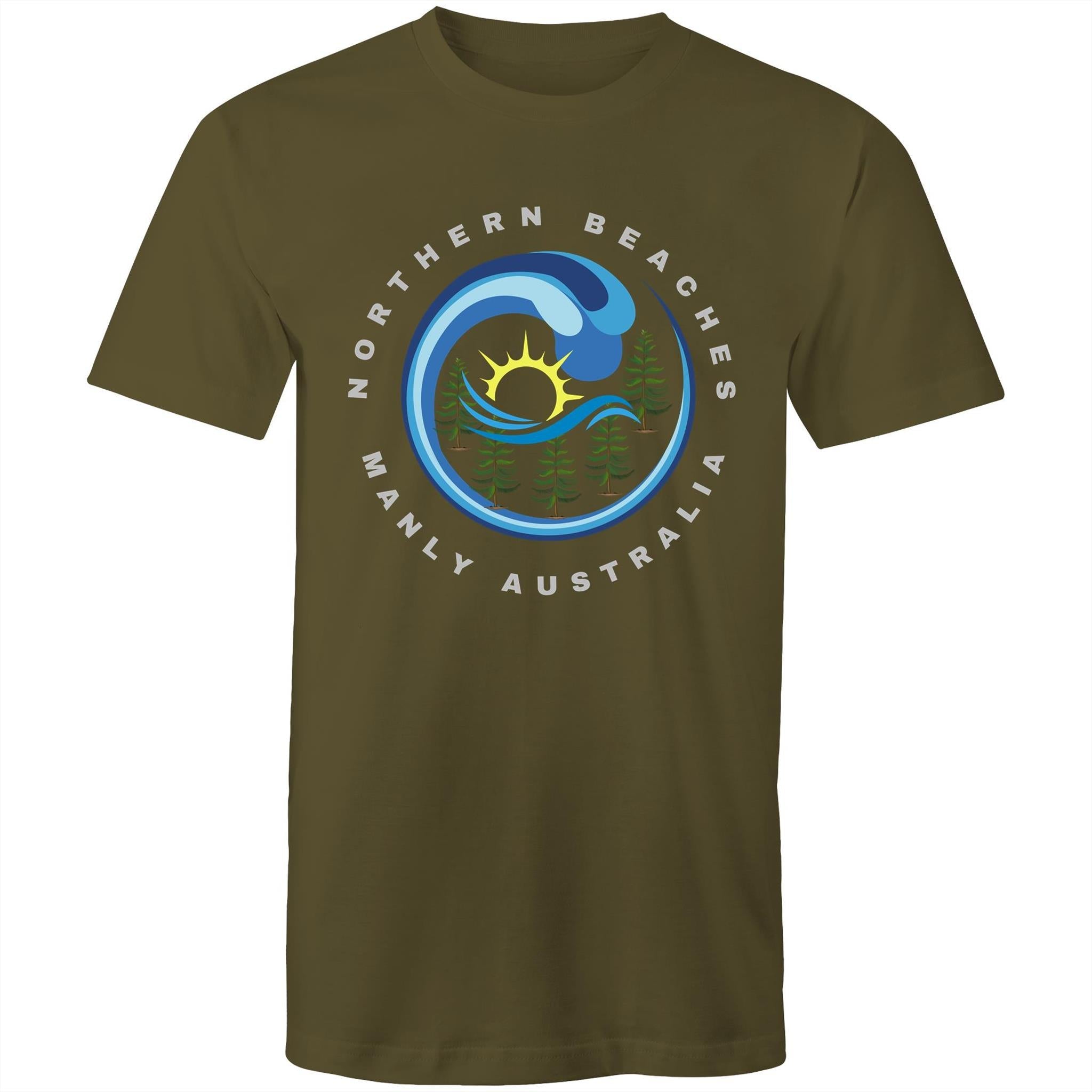 Manly Northern Beaches Sydney Australia Printed Logo T-Shirt Ogo Merch