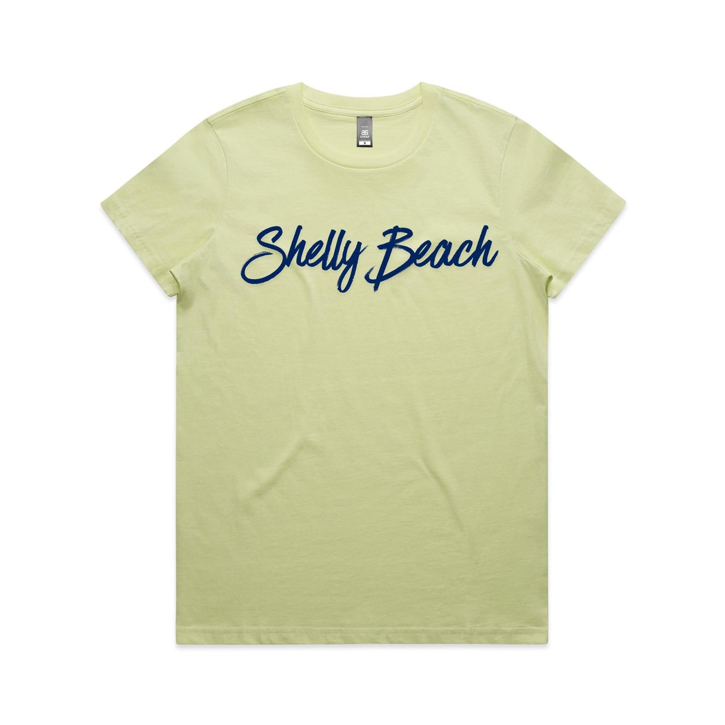 Lost Manly Custom Shelly Beach Logo Edition AS Colour Women's Maple Tee - Lost Manly Shop