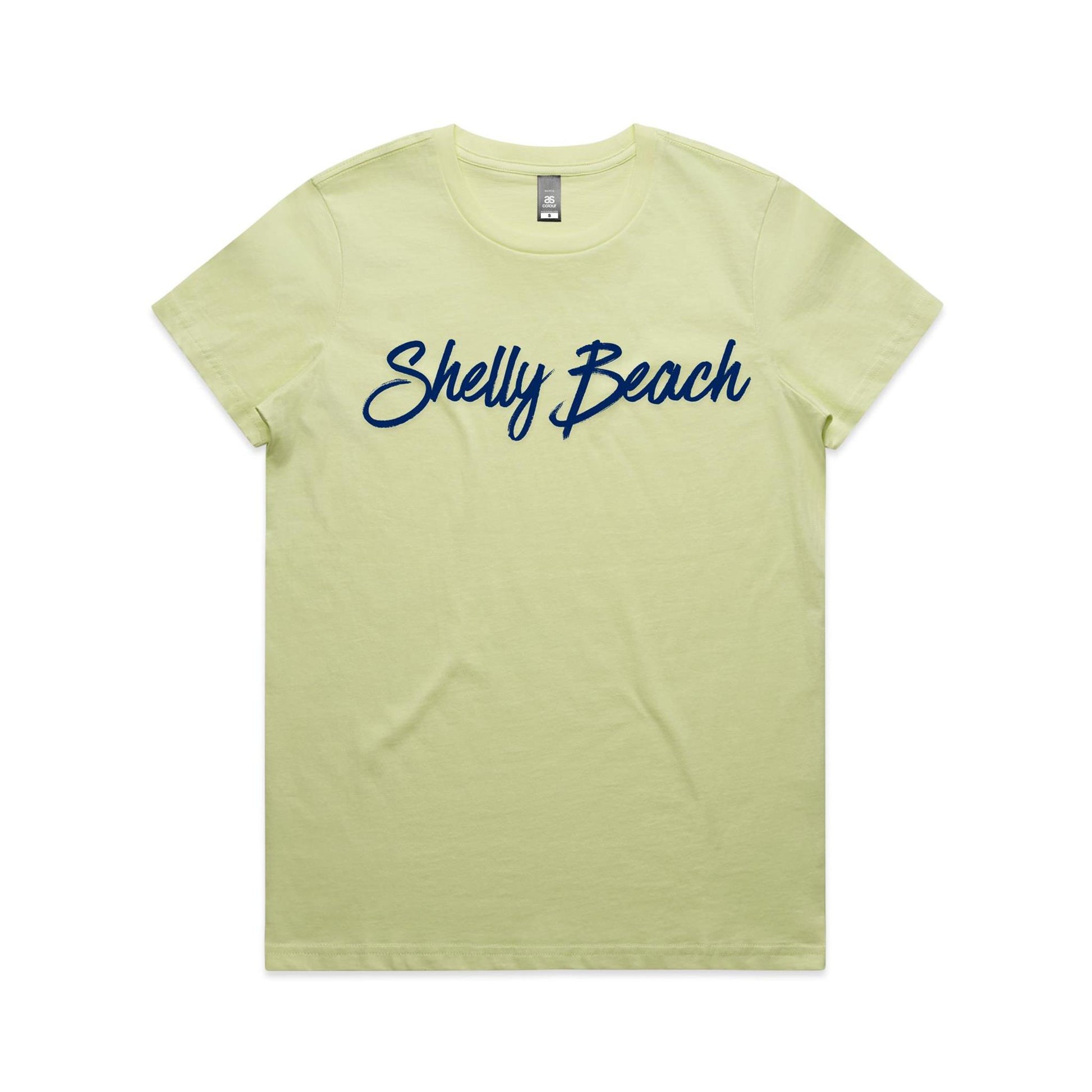 Lost Manly Custom Shelly Beach Logo Edition AS Colour Women's Maple Tee - Lost Manly Shop