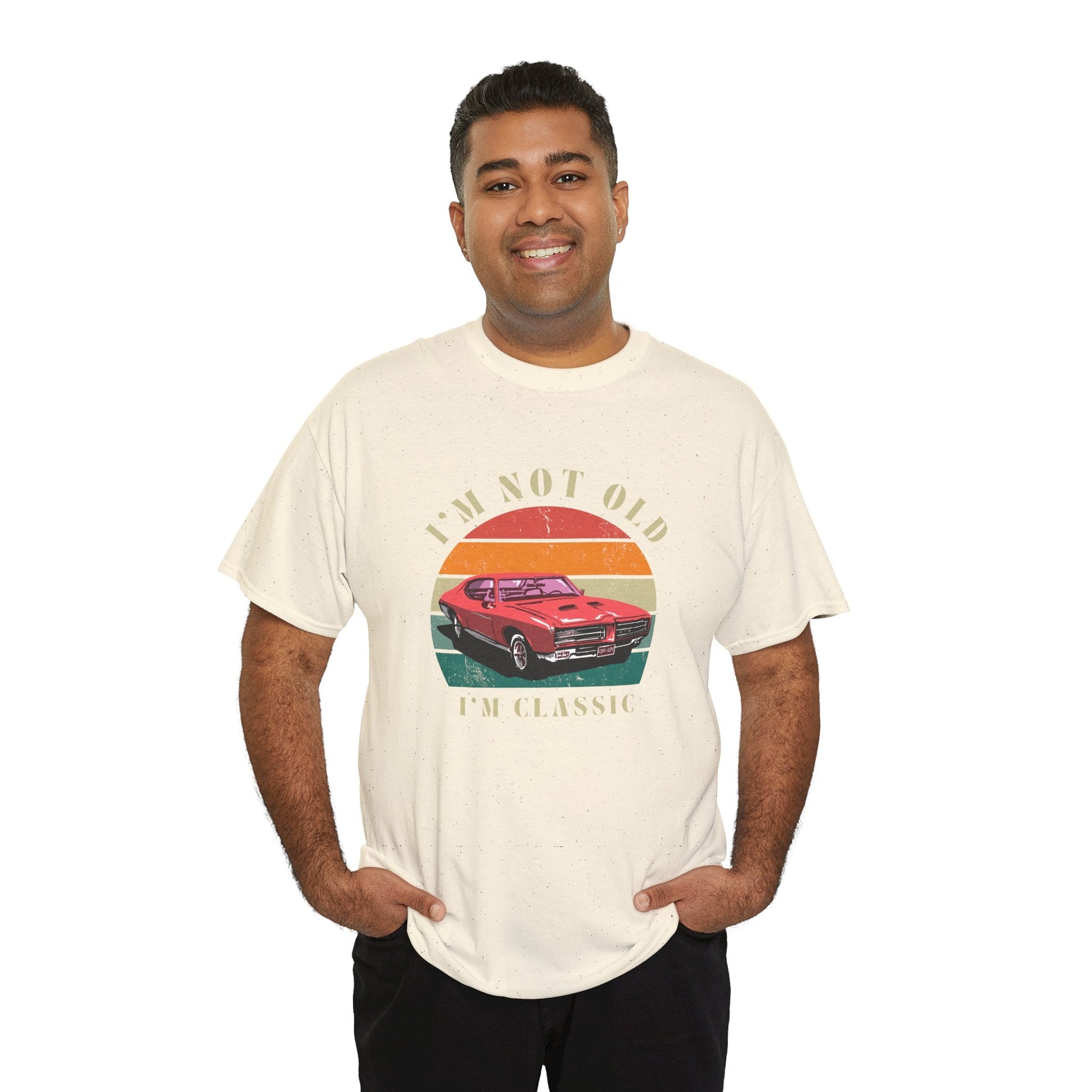 Vintage Car Lover Tee - I'm Not Old I'm Classic T-Shirt 