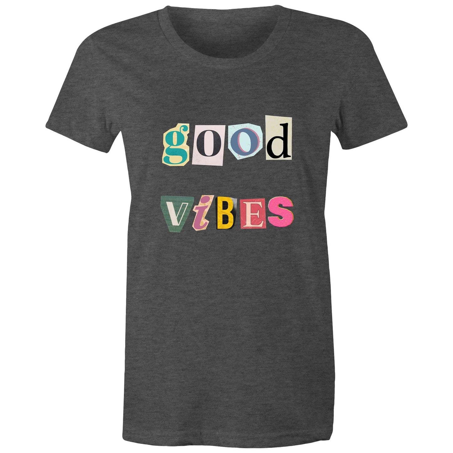 Women's Maple Tee Good Vibes 