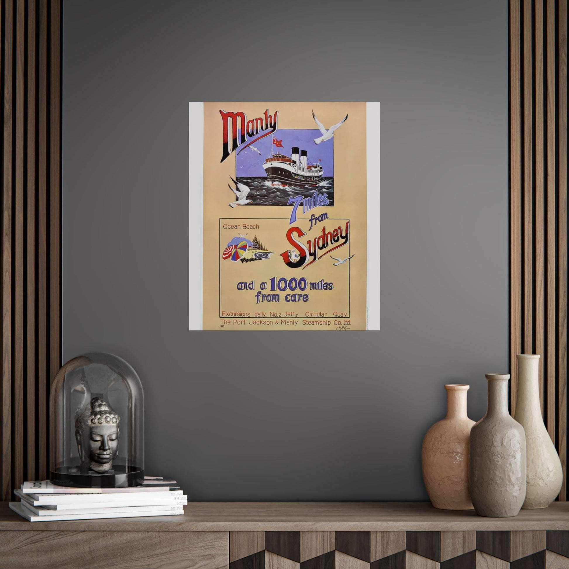Lost Manly Customised Posters - Nautical Wall Art Print - Order Here, Special Requests Taken Here - Domestic and International Orders 