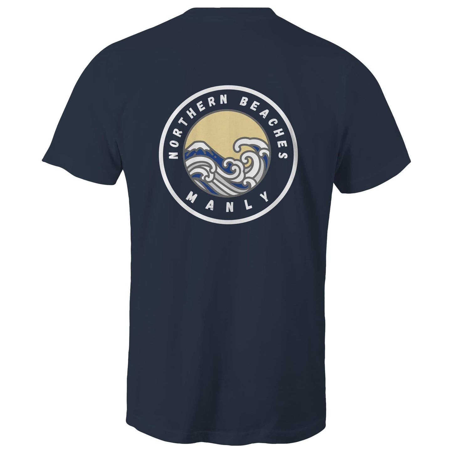 AS Colour Staple - Mens T-Shirt Manly logo back - Lost Manly Shop