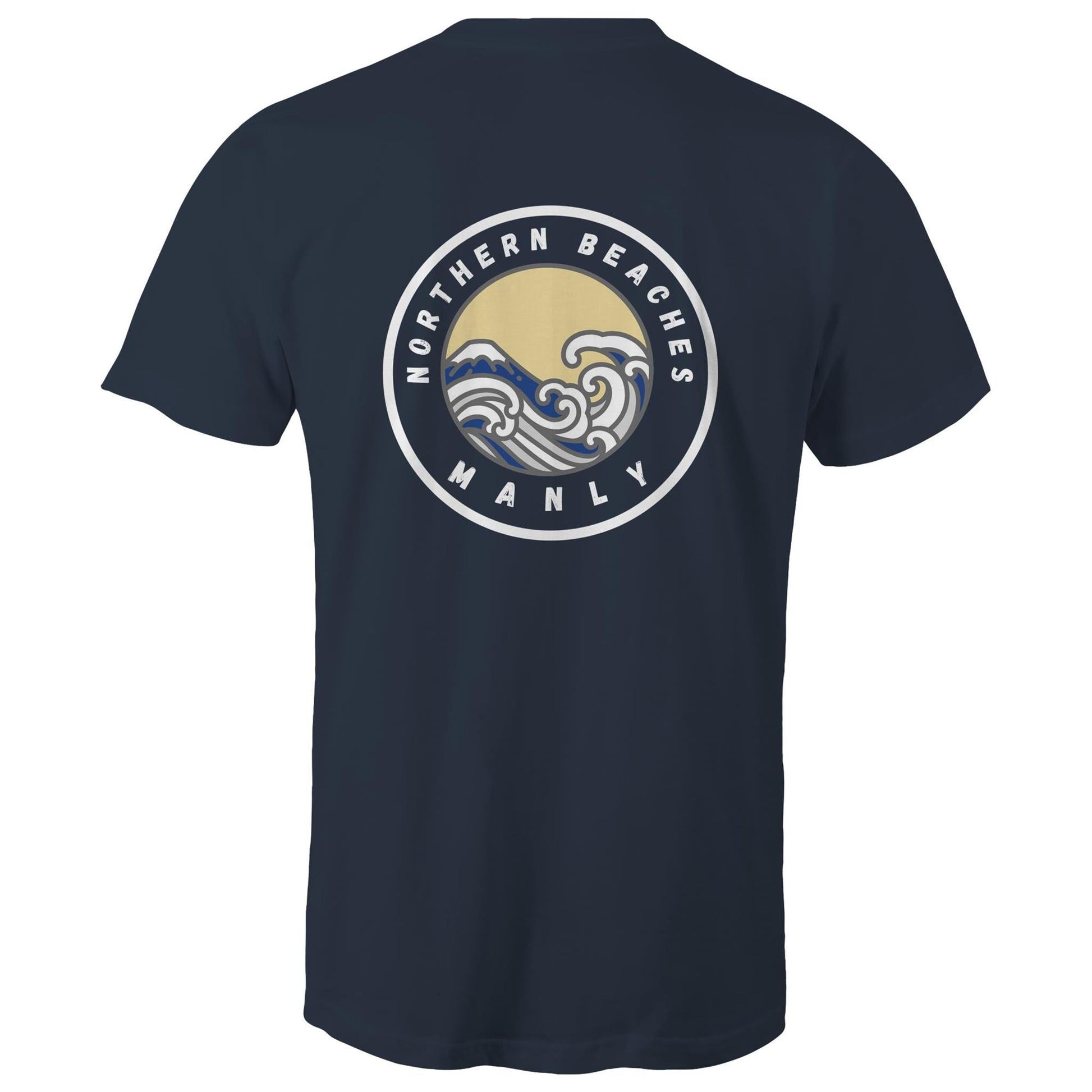 AS Colour Staple - Mens T-Shirt Manly logo back - Lost Manly Shop