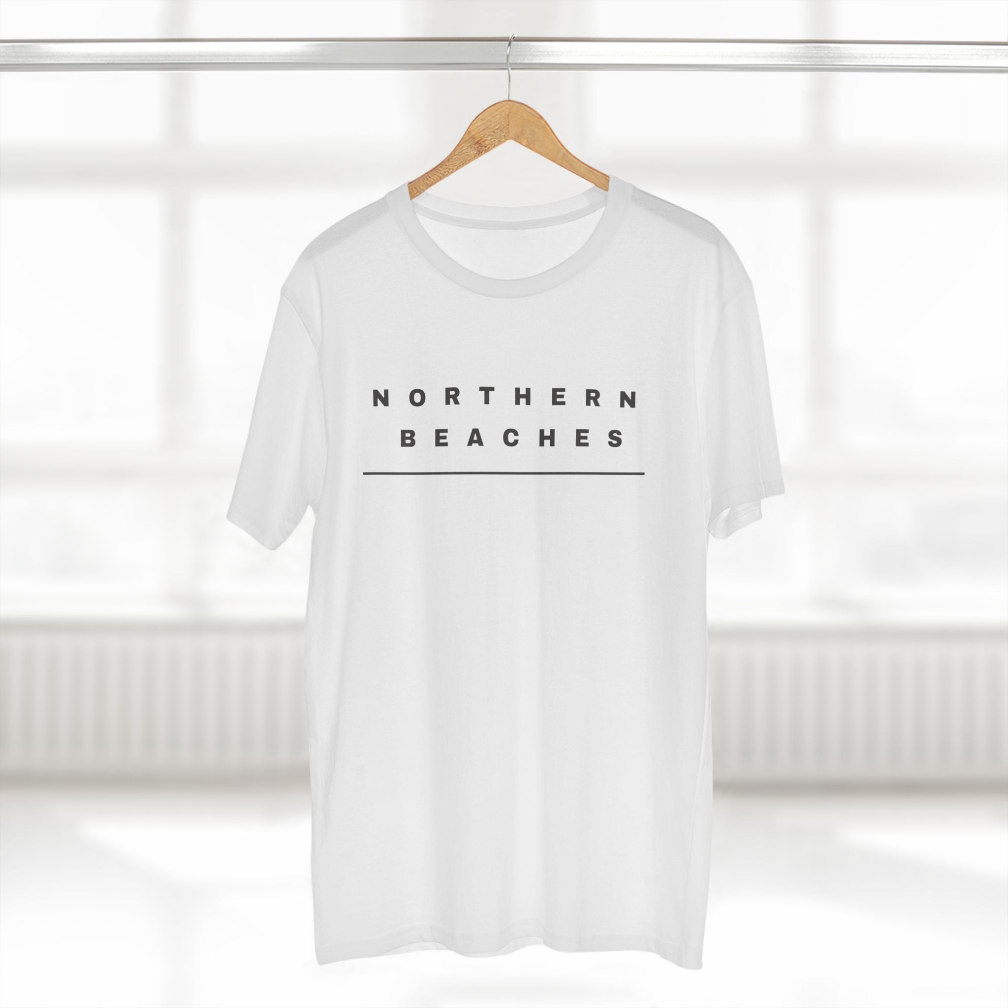 Northern Beaches front/back Logo Adult T-Shirt 