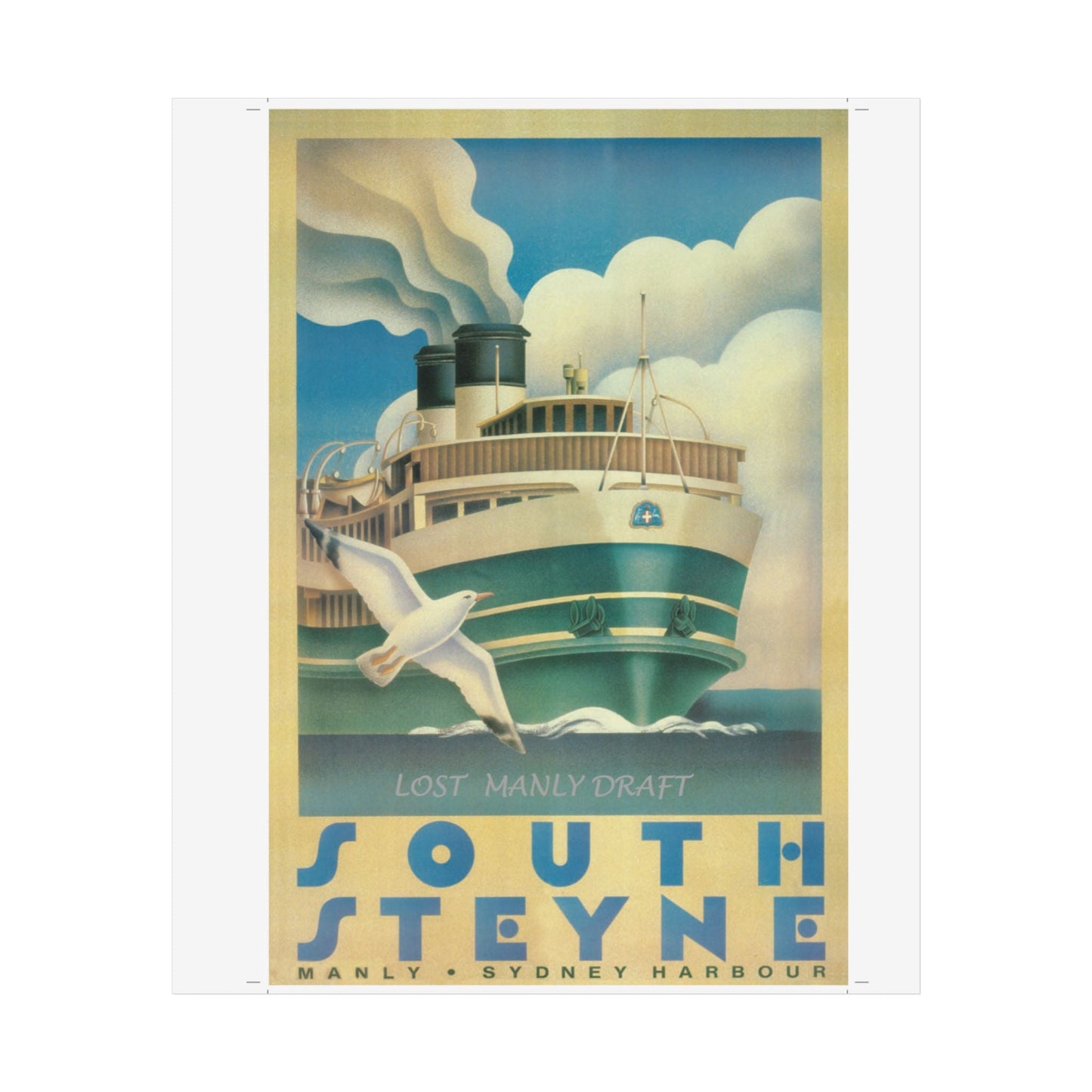 Lost Manly Customised Posters - Nautical Wall Art Print - Order Here, Special Requests Taken Here - Domestic and International Orders 