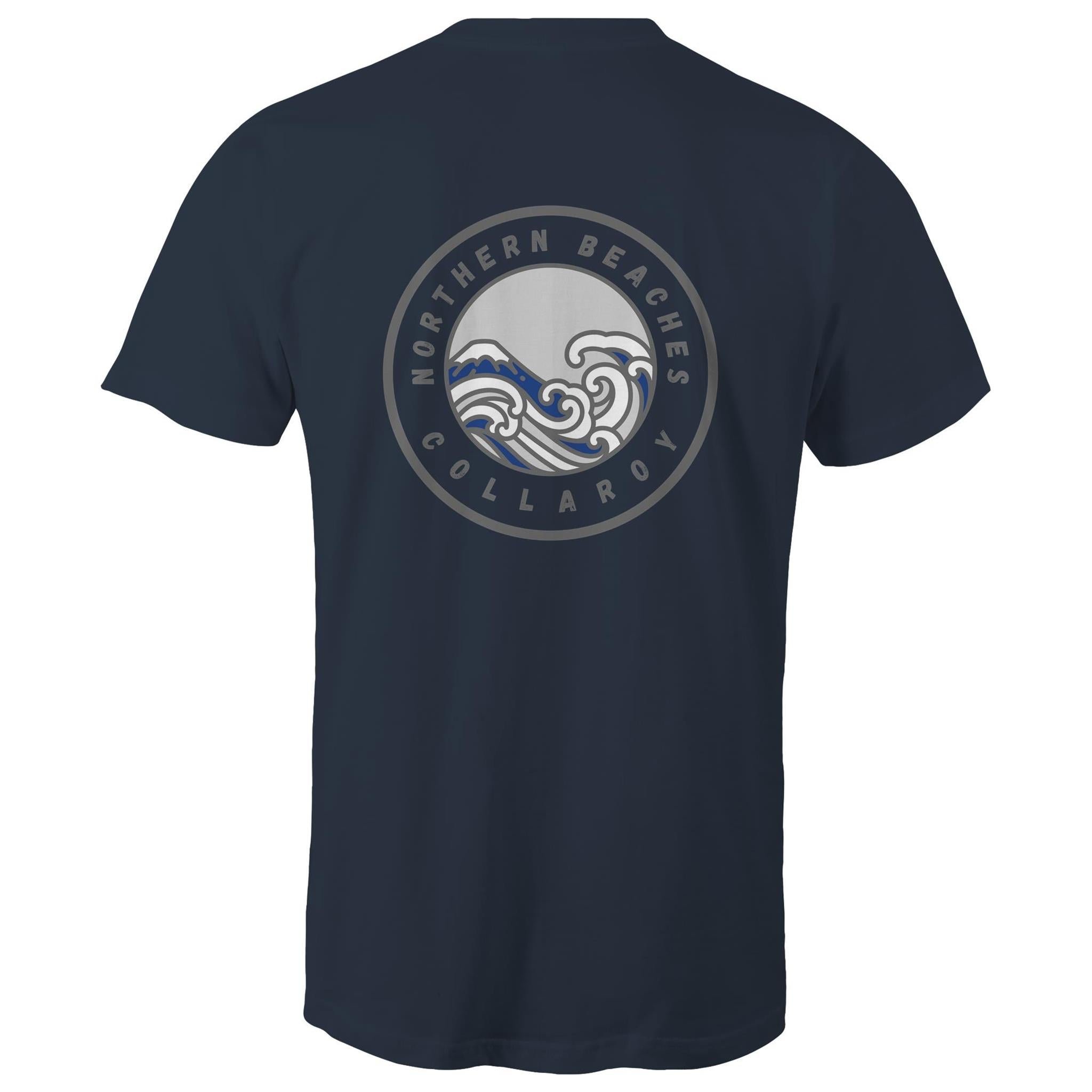 AS Colour Staple - Mens T-Shirt Northern Beaches Collaroy custom logo front and back Ogo Merch