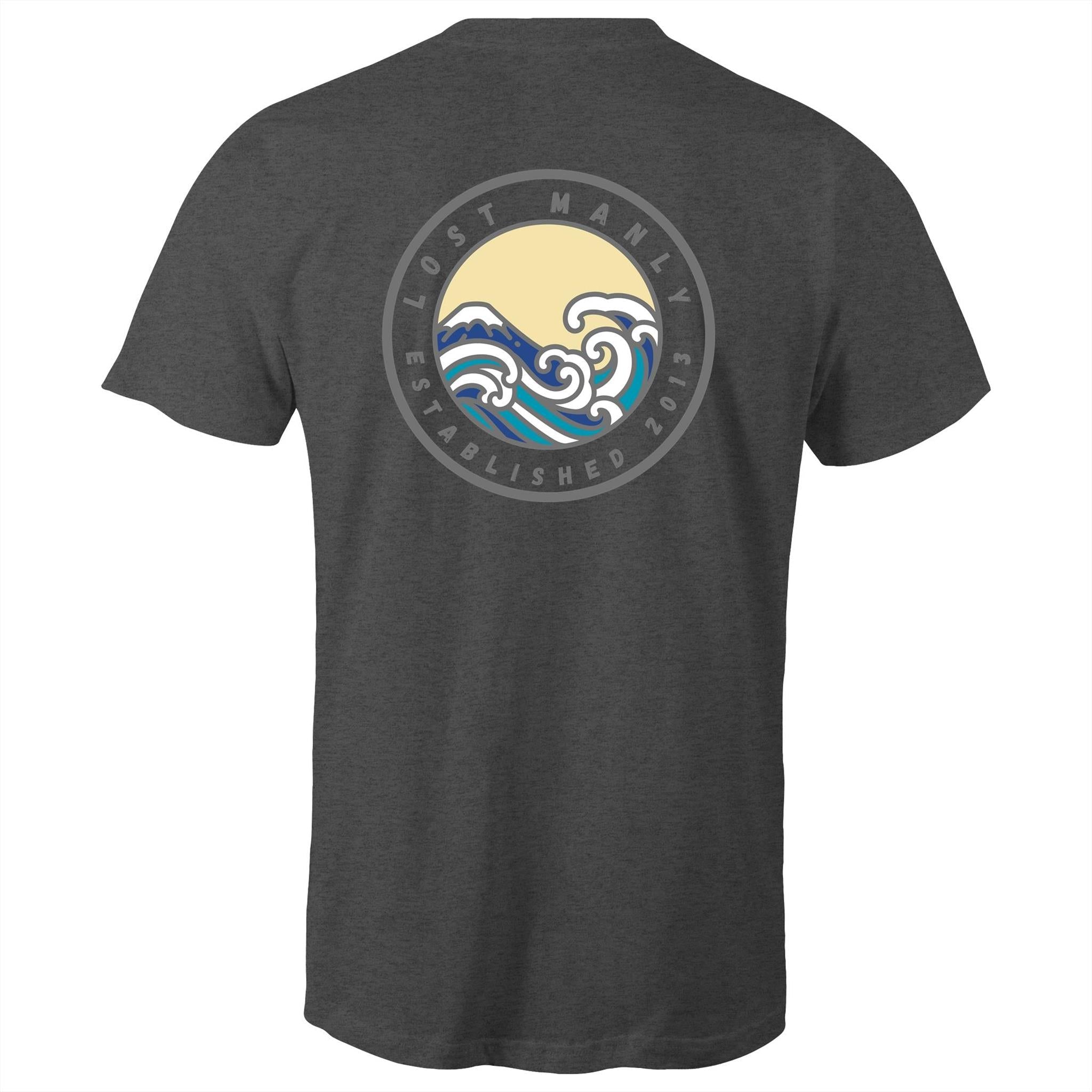 Lost Manly Northern Beaches Sydney Australia Printed logo T-Shirt Ogo Merch