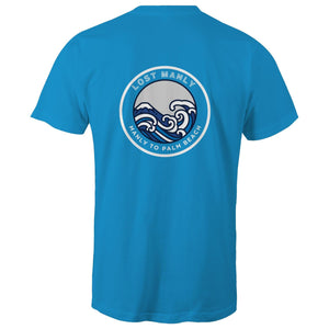 Lost Manly Northern Beaches Sydney Australia Printed Logo T-Shirt Ogo Merch