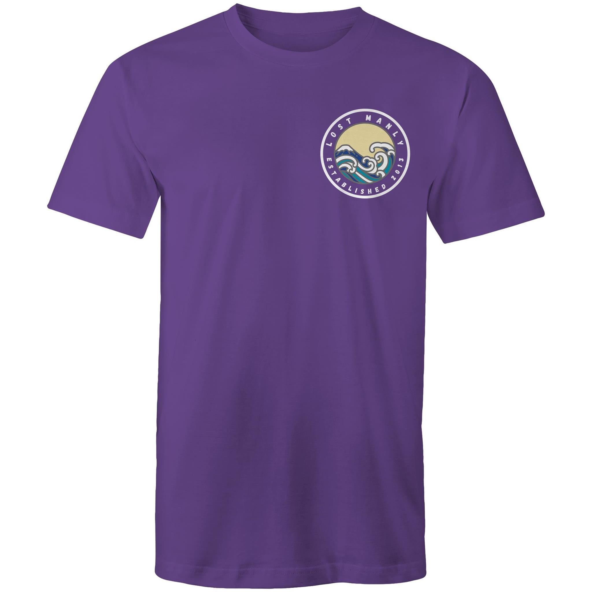 Lost Manly Northern Beaches Sydney Australia Printed Logo T-Shirt Ogo Merch