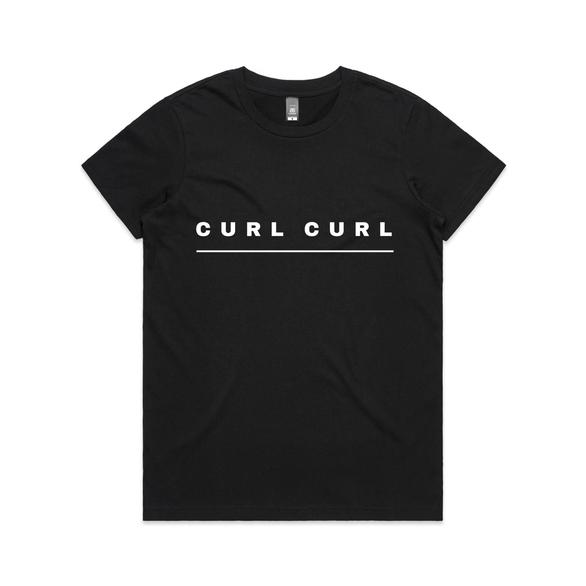 Lost Manly custom logo Curl Curl edition AS Colour Women's Maple Tee - Lost Manly Shop