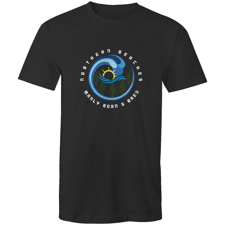 Manly Born n Bred Northern Beaches Sydney Australia Printed Logo T-Shirt Ogo Merch