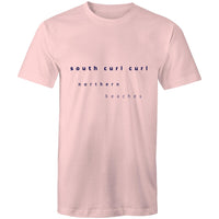AS Colour Staple - Cotton T-Shirt South Curl Curl logo - Lost Manly Shop
