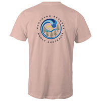 Northern Beaches Manly Australia front and back logo on AS Colour Staple Cotton Adult T-Shirt Ogo Merch