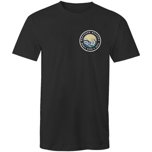 Mens T-Shirt Northern Beaches Manly Born & Bred custom logo 