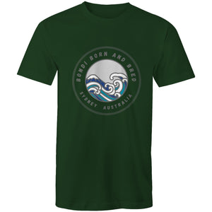 AS Colour Staple - Mens T-Shirt Bondi Born and Bred custom logo front Ogo Merch