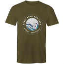 AS Colour Staple - Mens T-Shirt Bondi Born and Bred custom logo front Ogo Merch