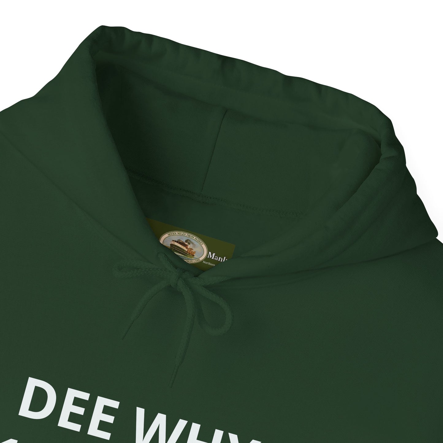 Dee Why Ferry by Phil Belbin Vintage Hoodie