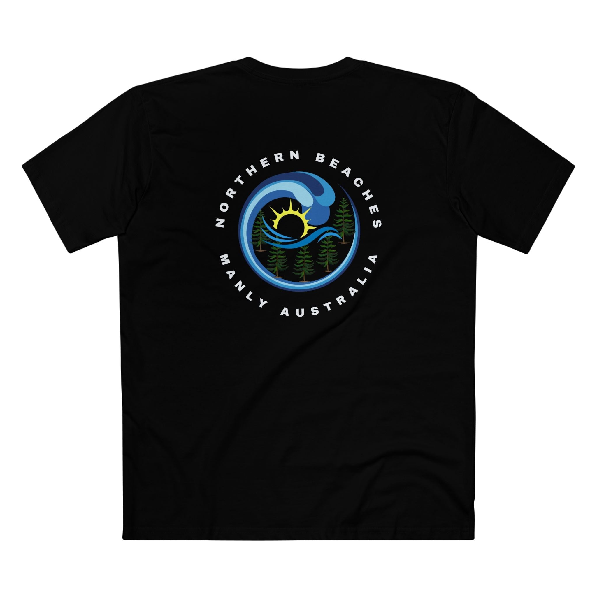 Northern Beaches Sydney Australia custom logo T-Shirt Printify