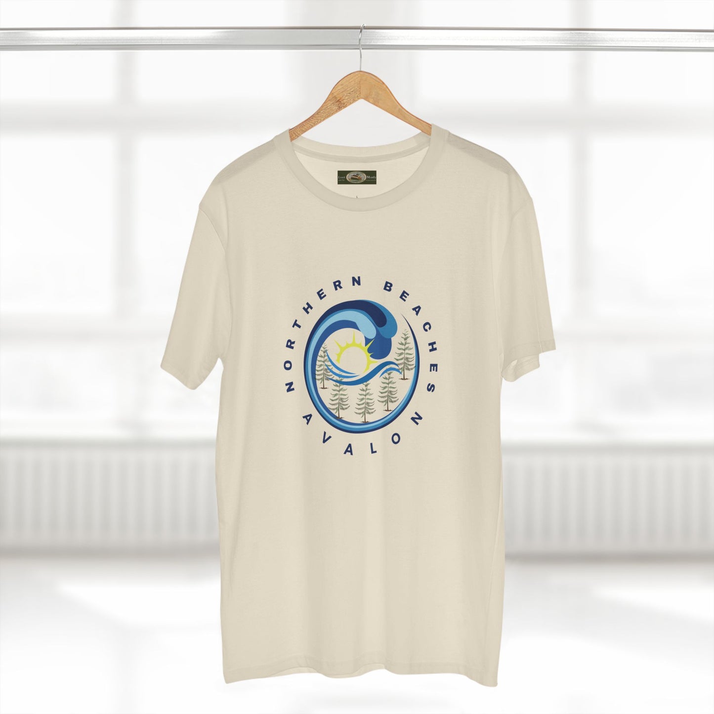 Lost Manly Northern Beaches original Avalon Custom Logo edition T-Shirt - Lost Manly Shop