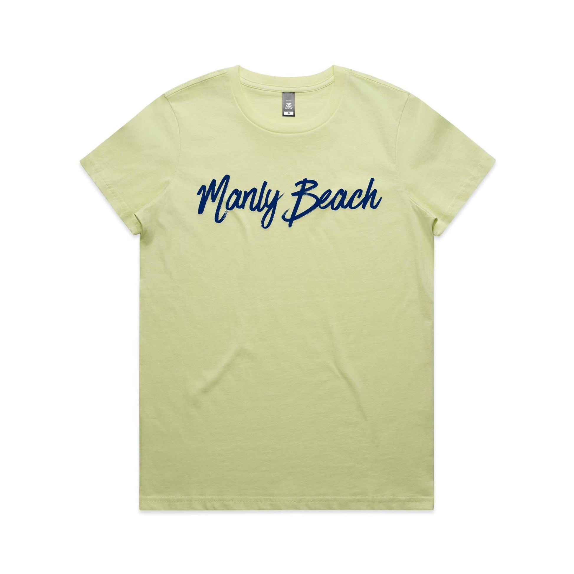 Lost Manly Custom Manly Beach Logo Edition AS Colour Women's Maple Tee - Lost Manly Shop