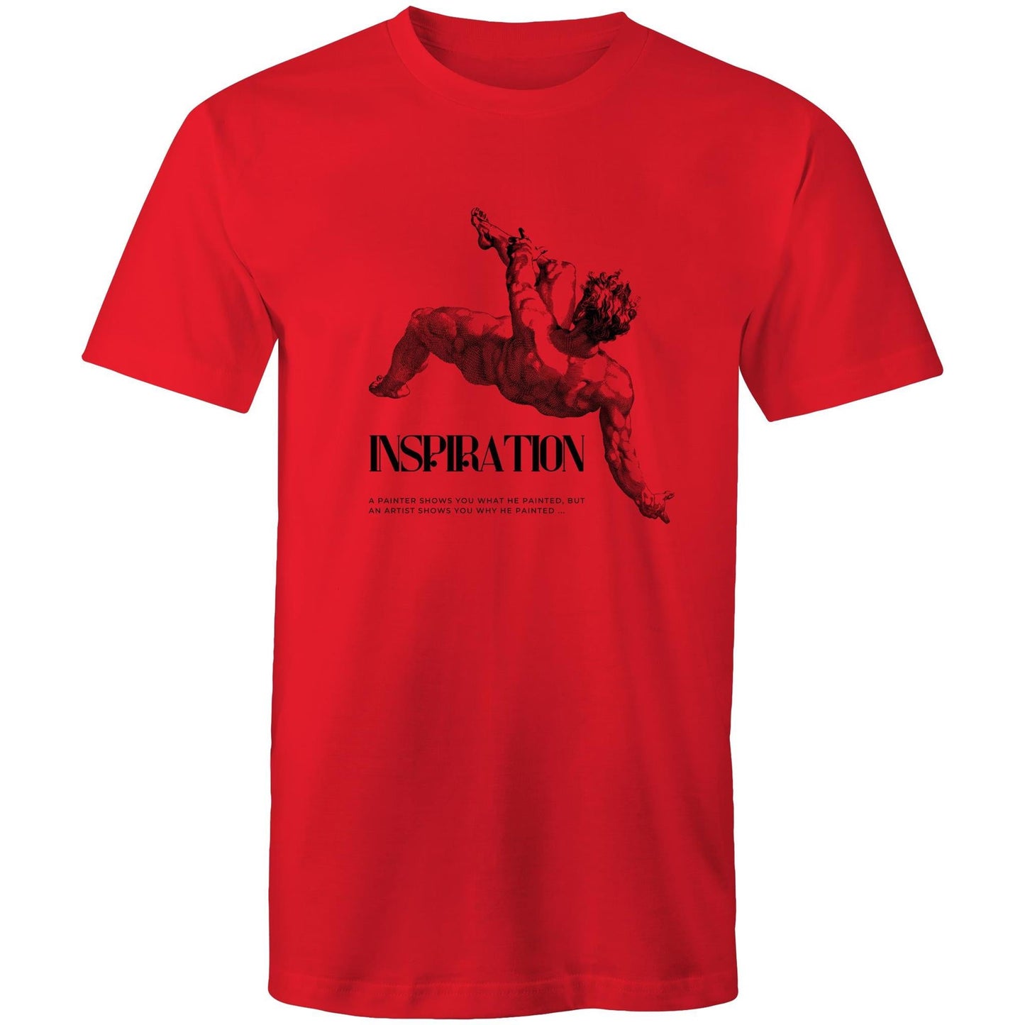 Mens T-Shirt Inspiration custom logo 