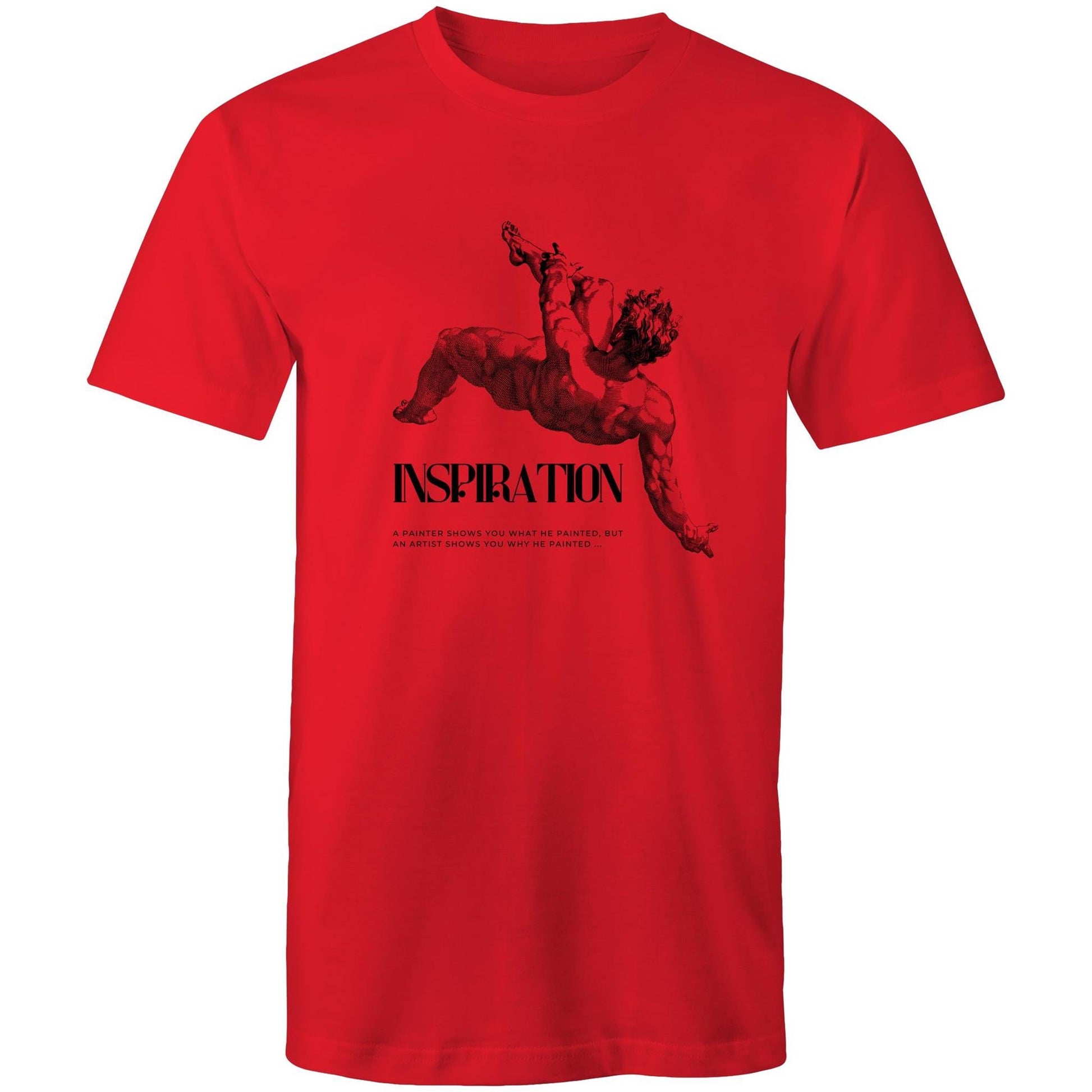 Mens T-Shirt Inspiration custom logo 