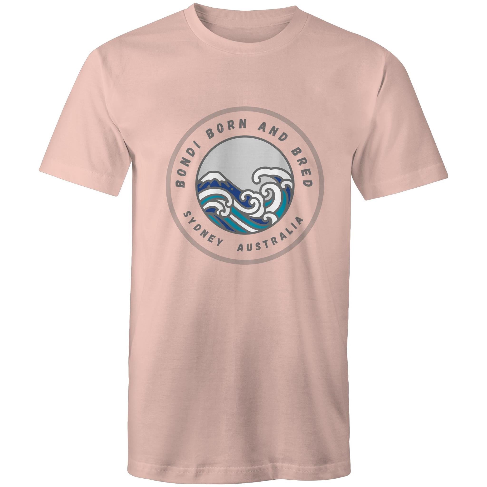 AS Colour Staple - Mens T-Shirt Bondi Born and Bred custom logo front Ogo Merch