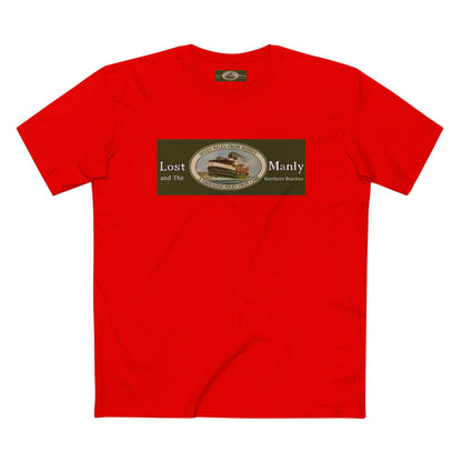 Lost Manly T-Shirt Original Lost Manly Trademark Custom Logo Limited Edition - Lost Manly Shop