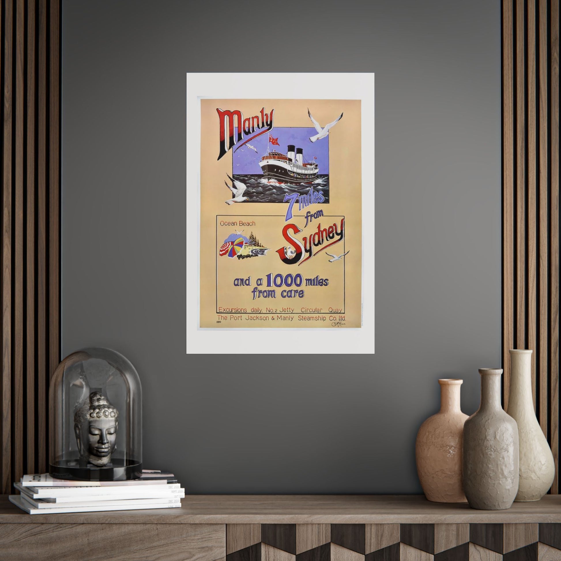 Lost Manly Customised Posters - Nautical Wall Art Print - Order Here, Special Requests Taken Here - Domestic and International Orders 
