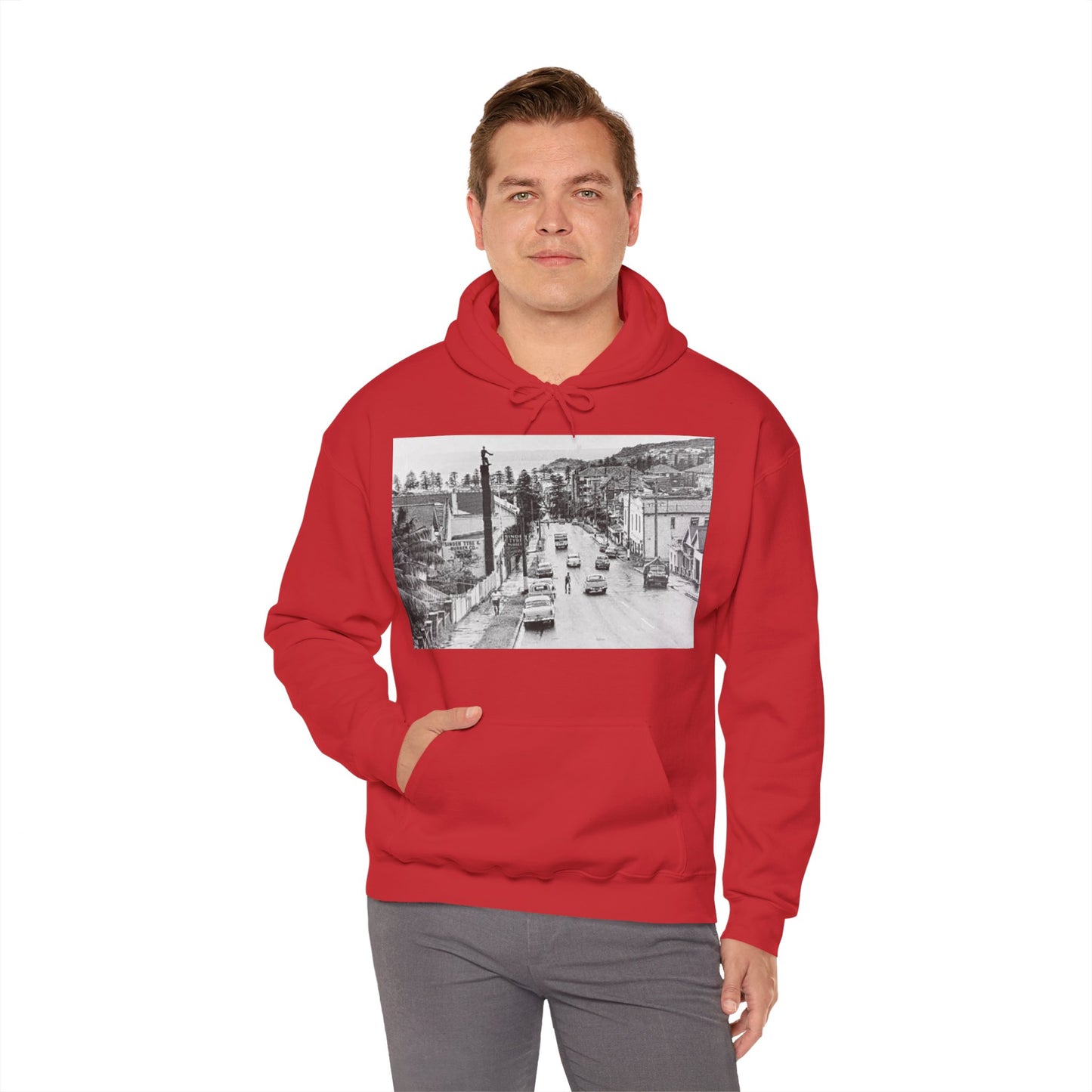 Lost Manly Custom Designed Vintage Print Hoodies - Front, Back or Both!