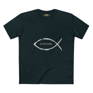 Christian Fish acronym (ILYWTLOOL) custom logo Printify