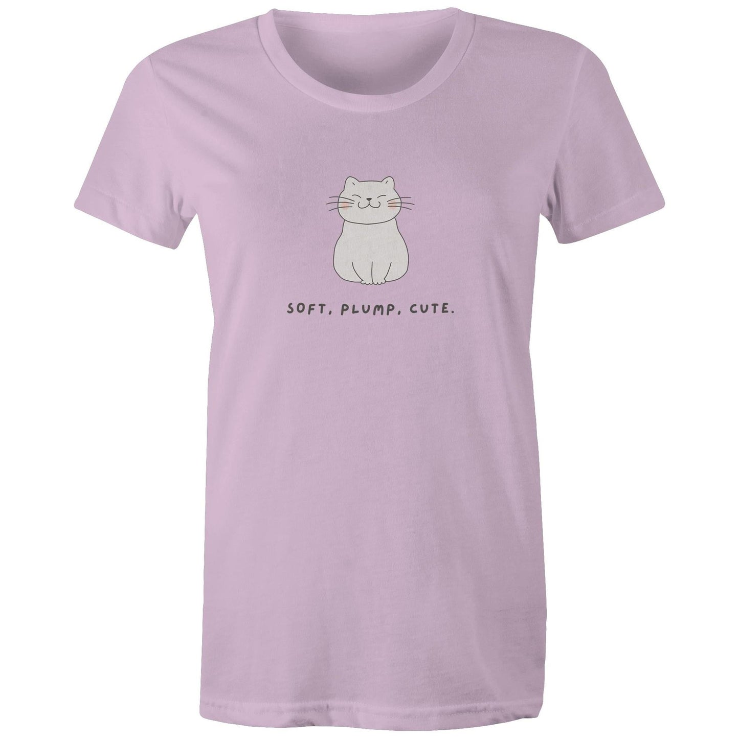 Women's Maple Tee Soft Plump Cute Print 