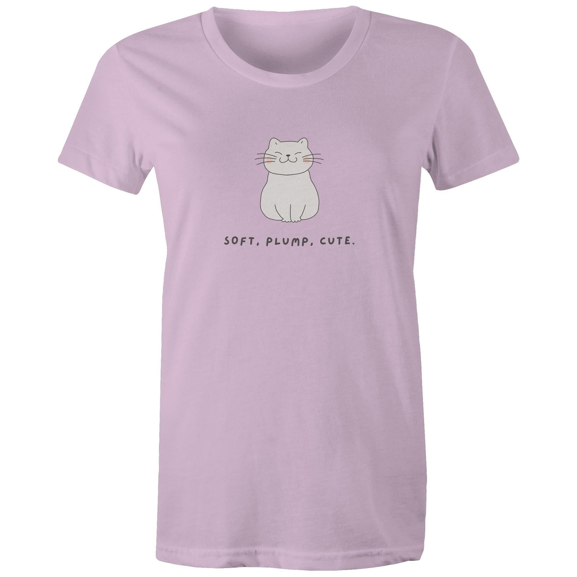 Women's Maple Tee Soft Plump Cute Print 