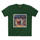 Vintage Manly Mardi Gras Staple Tee Printify