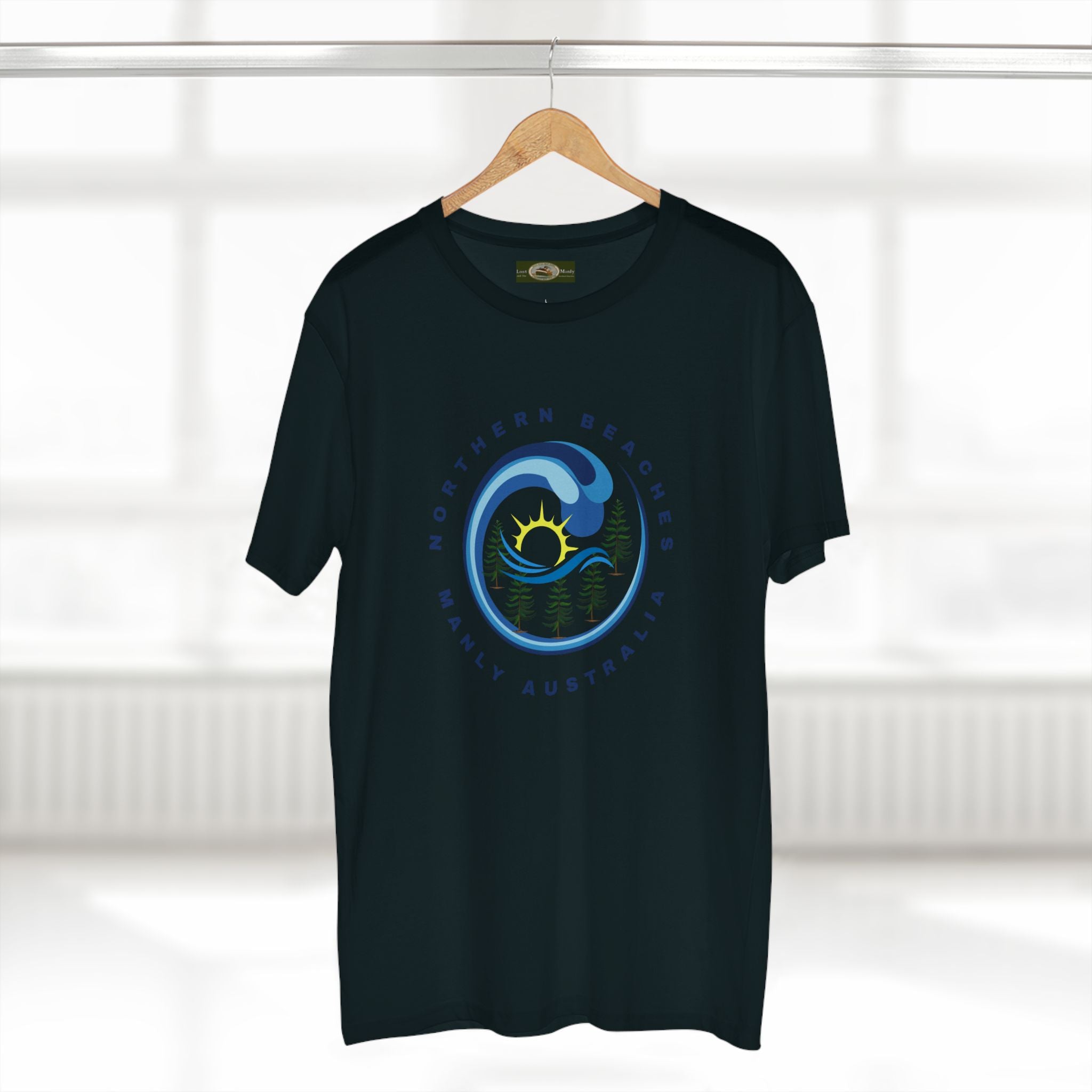 Manly Northern Beaches Sydney Australia Printed Logo T-Shirt Printify