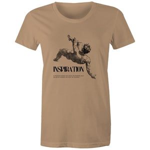 Women's Maple Tee Inspiration Print 