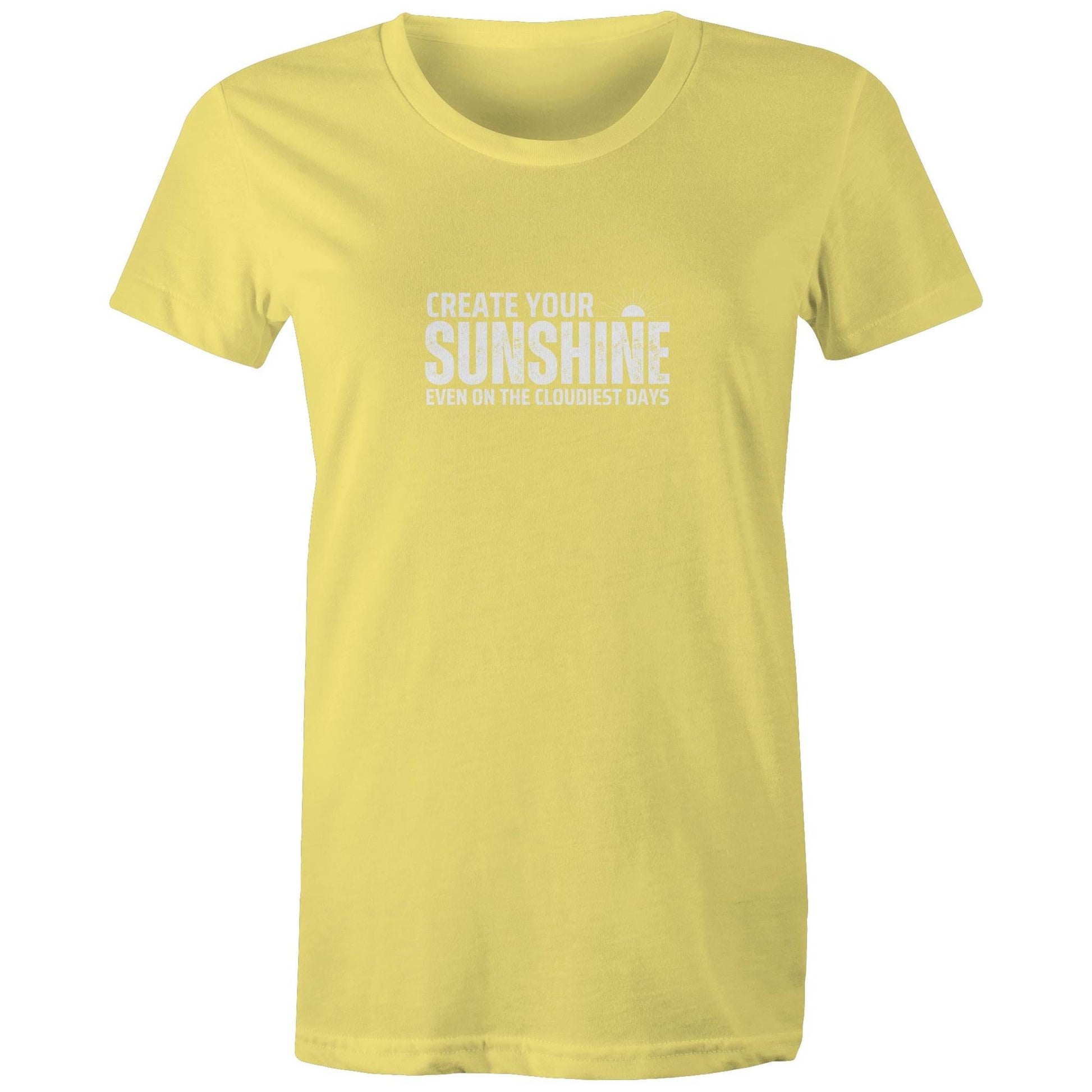Maple Tee Create your Sunshine Print 