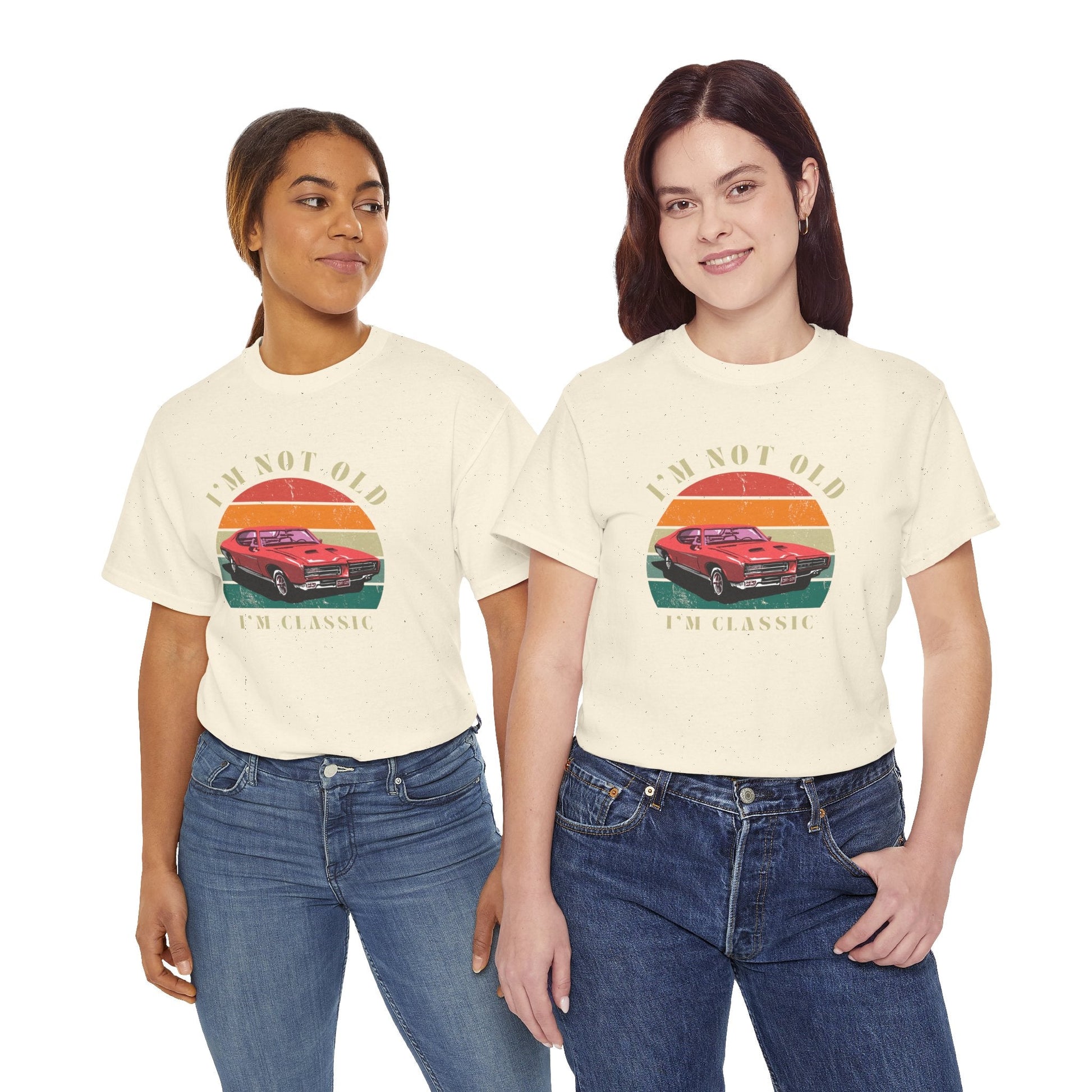 Vintage Car Lover Tee - I'm Not Old I'm Classic T-Shirt 