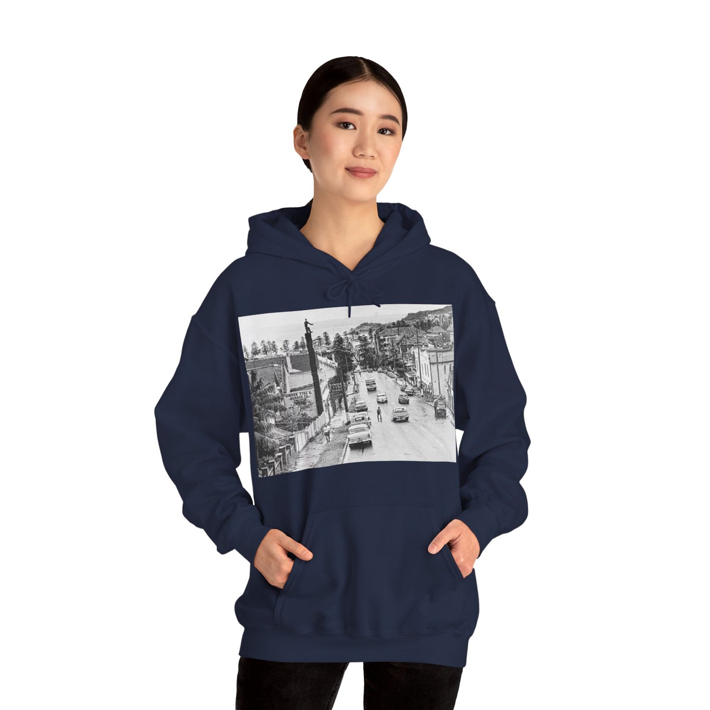 Lost Manly Custom Designed Vintage Print Hoodies - Front, Back or Both!
