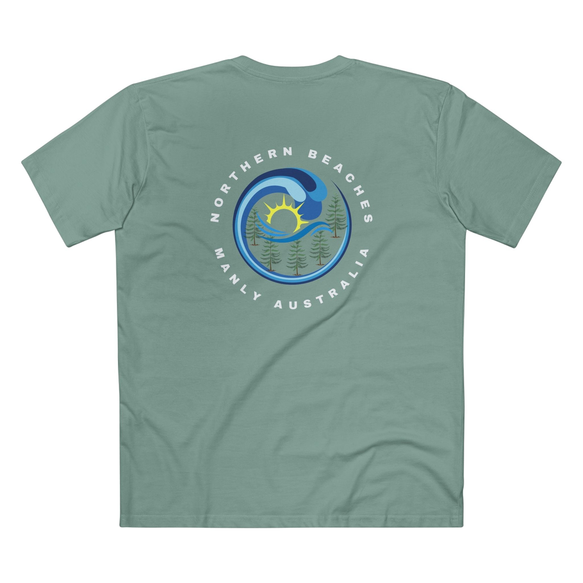 Northern Beaches Sydney Australia custom logo T-Shirt Printify