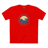 T-Shirt Northern Beaches Harbord Born n Bred n Led Astray Custom Logo Front Printify