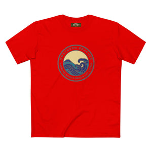 T-Shirt Northern Beaches Harbord Born n Bred n Led Astray Custom Logo Front Printify