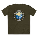 T-Shirt with free Canva custom logo printed front and back Bondi/Collaroy 