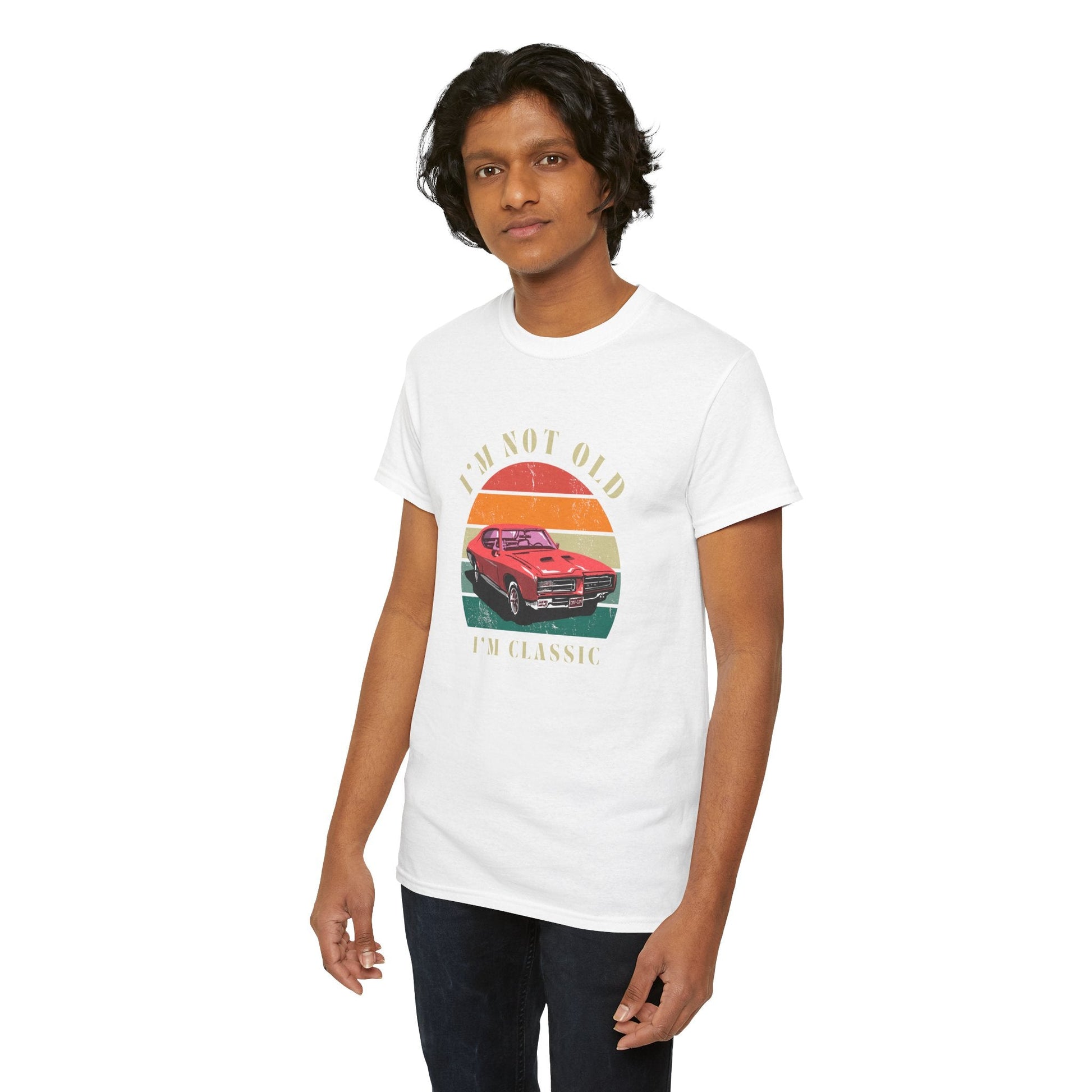 Vintage Car Lover Tee - I'm Not Old I'm Classic T-Shirt 